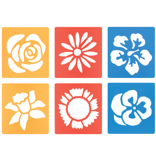 Zart Flower Stencils