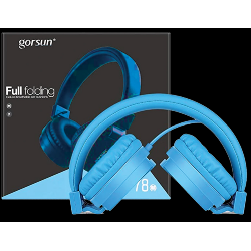 Gorsun Folding Headphones - Blue