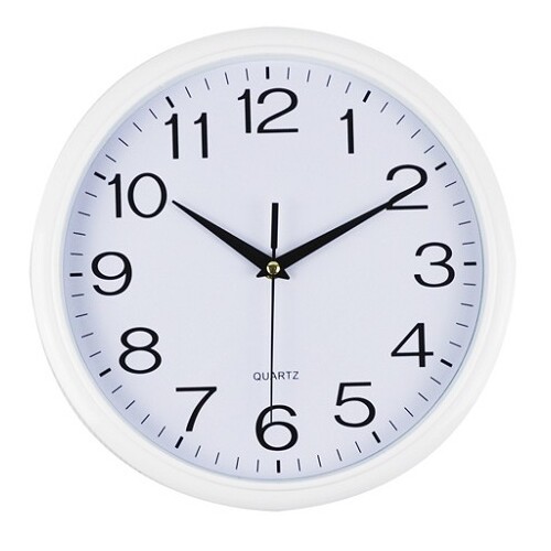 Italplast White Wall Clock 
