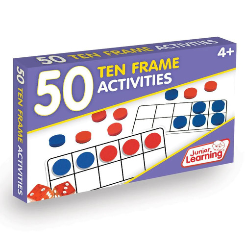 Junior Learning 50 Ten Frame Activities