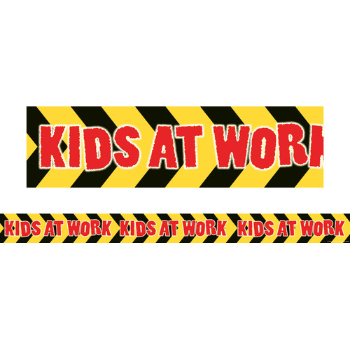 Australian Teaching Aids Border Kids at Work - Self Adhesive
