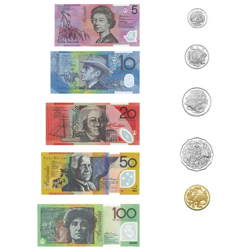 Magnetic Money Coins & Notes