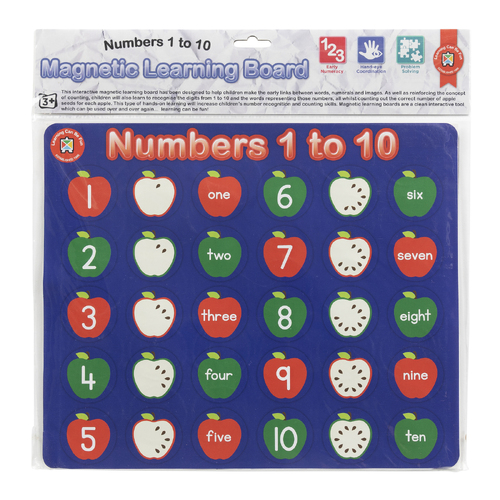 Learning Can Be Fun Magnetic Learning Board - Numbers