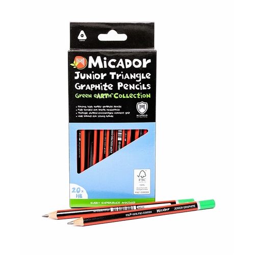 Micador Junior Triangle Graphite Pencils