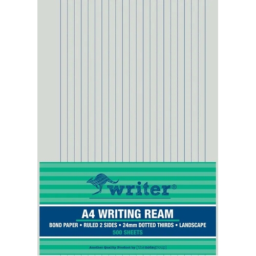 Writer A4 24mm Dotted Thirds Landscape