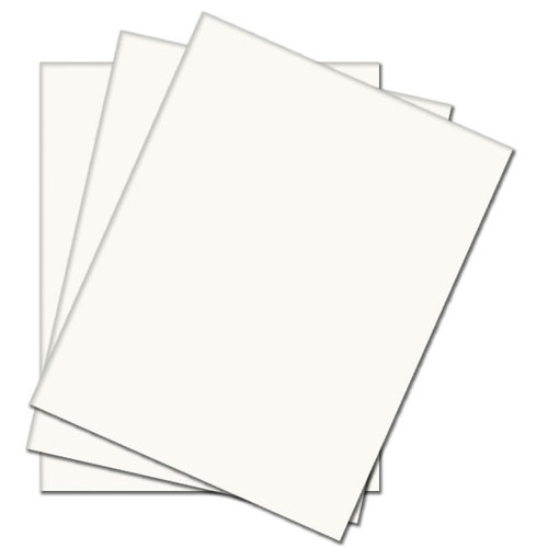 White foamboard with 5mm high density core, available in four sizes; A4, A3, A2, A1.