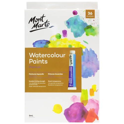 Mont Marte Premium Watercolour Paints