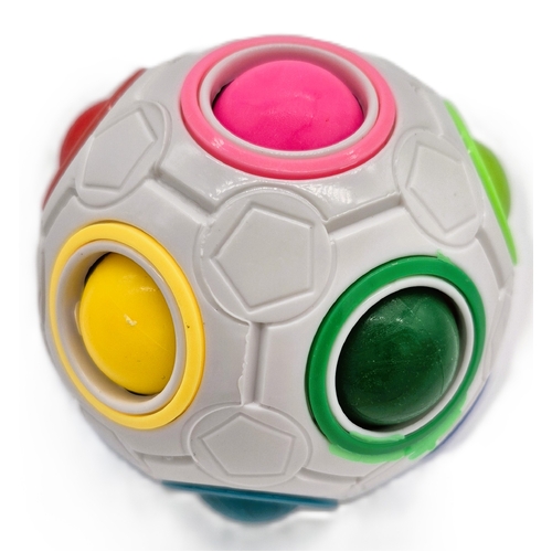 Speedy Magic Rainbow Puzzle Ball