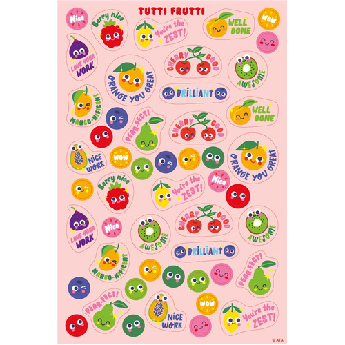 Australian Teaching Aids ScentSations Stickers - Tutti Frutti