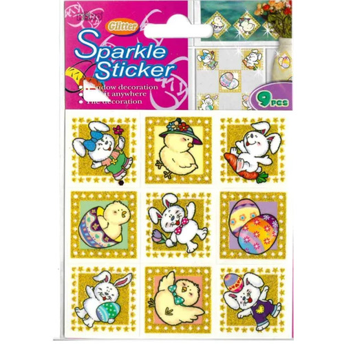 Value Craft Easter Stickers - Rabbit & Chick