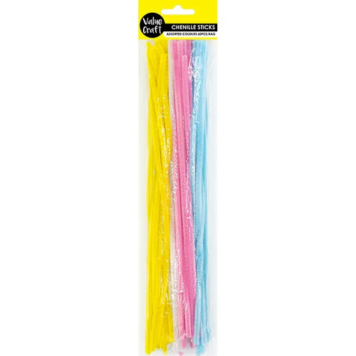 Arbee Value Craft Chenille Stems - Pastel