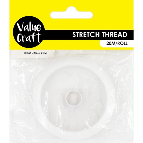 Value Craft Stretch Beading Elastic, Thread